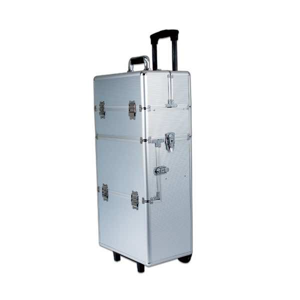 Valigia in alluminio componibile per toelettatura - Attrezzi da toelettatura